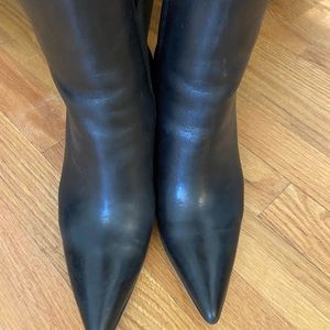 Kendall and Kylie leather booties